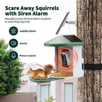 harymor smart bird feeder with camera - ai, front angle view