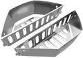 Stainless Steel Charcoal Basket- BBQ Grilling Accessories for Grills and 22” Kettles- Heavy Duty Char-Basket for Briquette, Wood Chips- Charcoal Grill Accessories (Set of 2)