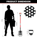 sifting shovel, heavy duty sand sifter shovel with, package contents