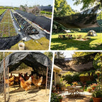 shade cloth, 20ft x 48ft 70% black outdoor on a desk or shelf