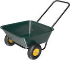 vingli 2 wheel wheelbarrow, plastic and steel wheel, main product view