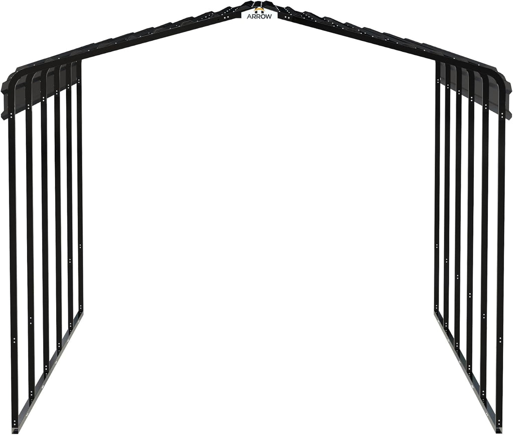 arrow carports galvanized steel carport, full-size metal carport, main product view