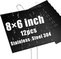 landhoow 12 pcs large plant marker, 8'' x, main product view