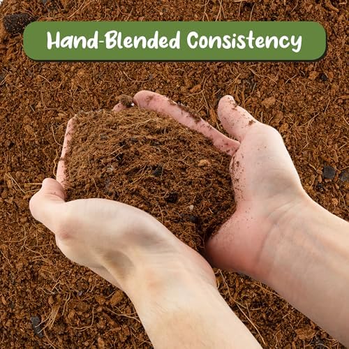 soil sunrise terrarium potting soil mix (8 quarts), close-up detail