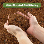 soil sunrise terrarium potting soil mix (8 quarts), close-up detail