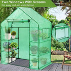asteroutdoor small walk in greenhouse for outdoors with, side view