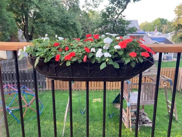 36 Inch Fabric Trough Coco Liner Replacement for Window Basket Flower Planter - 36" EZ Swap Coconut Liner Alternative. Use 3+ Seasons - Made in the USA