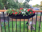 36 Inch Fabric Trough Coco Liner Replacement for Window Basket Flower Planter - 36" EZ Swap Coconut Liner Alternative. Use 3+ Seasons - Made in the USA