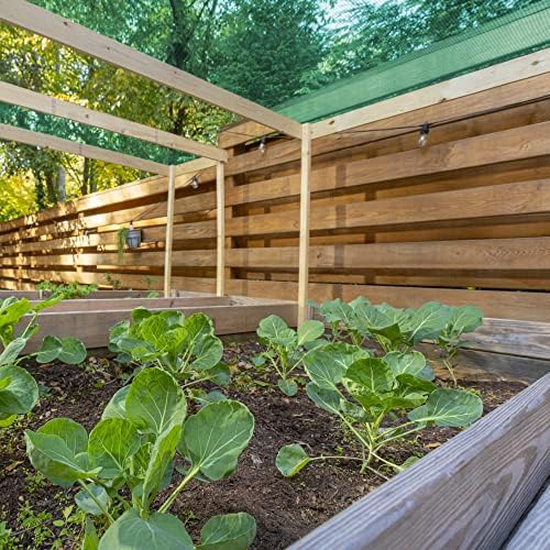 coolaroo 50% uv block garden shade cloth for, close-up detail