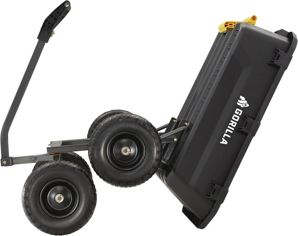 gorilla carts dump garden cart, 7 cu ft,1200, view 9