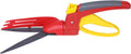 Wolf-Garten RILL Comfort Single Hand Grass Shears, Red, 39.2x2.47x2.5 cm