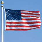 american flag 5x8 ft embroidered stars, sewn stripes, main product view