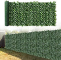 ecoopts expandable artificial laurel fence wall décor faux, main product view