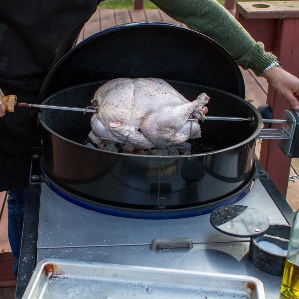 Weber® Kettle Grill Rotisserie Kit for 22" Charcoal Grill