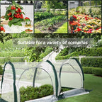 portable tunnel greenhouse for outdoors - transparent mini, package contents