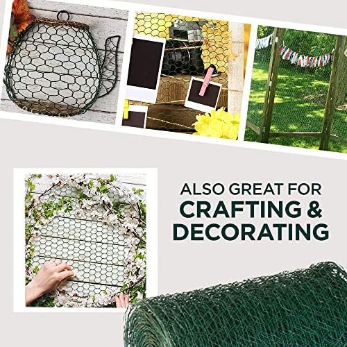 sls supply flora - green florist netting, customizable showing dimensions