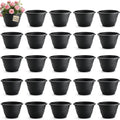 rootrimmer 25 pack 10 inch plant pots with, main product view