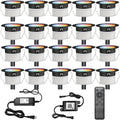 sumaote led deck lights kit, 20pcs 1.22" wifi, main product view