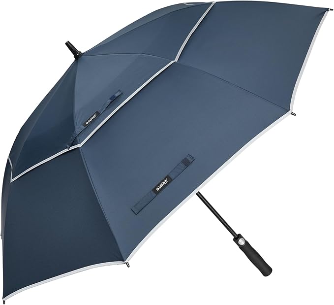 G4Free 47/54/62/68/72 Inch Automatic Open Golf Umbrella Oversize Extra Large Double Canopy Vented Windproof Waterproof Stick Umbrellas