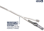 ENO Helios XL Suspension System - Ultralight Tree Strap for Hammock - Hammock Accessories for Camping, Hiking, and Backpacking - Grey