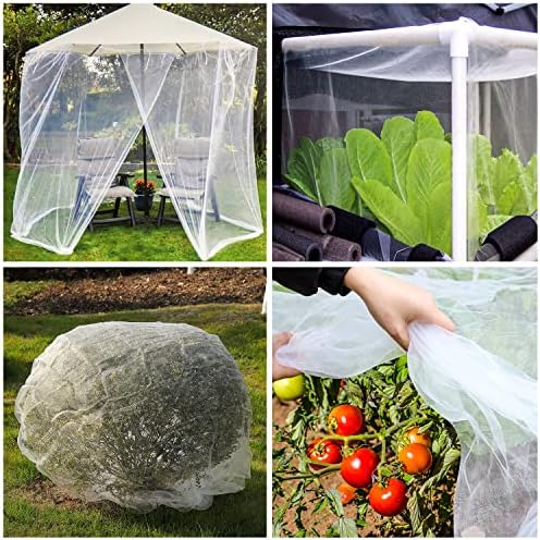 50ft garden mesh netting barrier,fruit tree plant netting on a desk or shelf