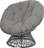 Beautiful Washable Swing Cushion Soft Nest Design Durable Polyester Fiber Indoor & Outdoor Pillow for Hammock Chair All Weather Use Perfect for Patios and Gardens
