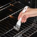 1PC Grill Brush V-Shaped Hook Brush and Scraper Multi-Function Grill Kit Grid Cleaning Brush Kitchen Gadgets