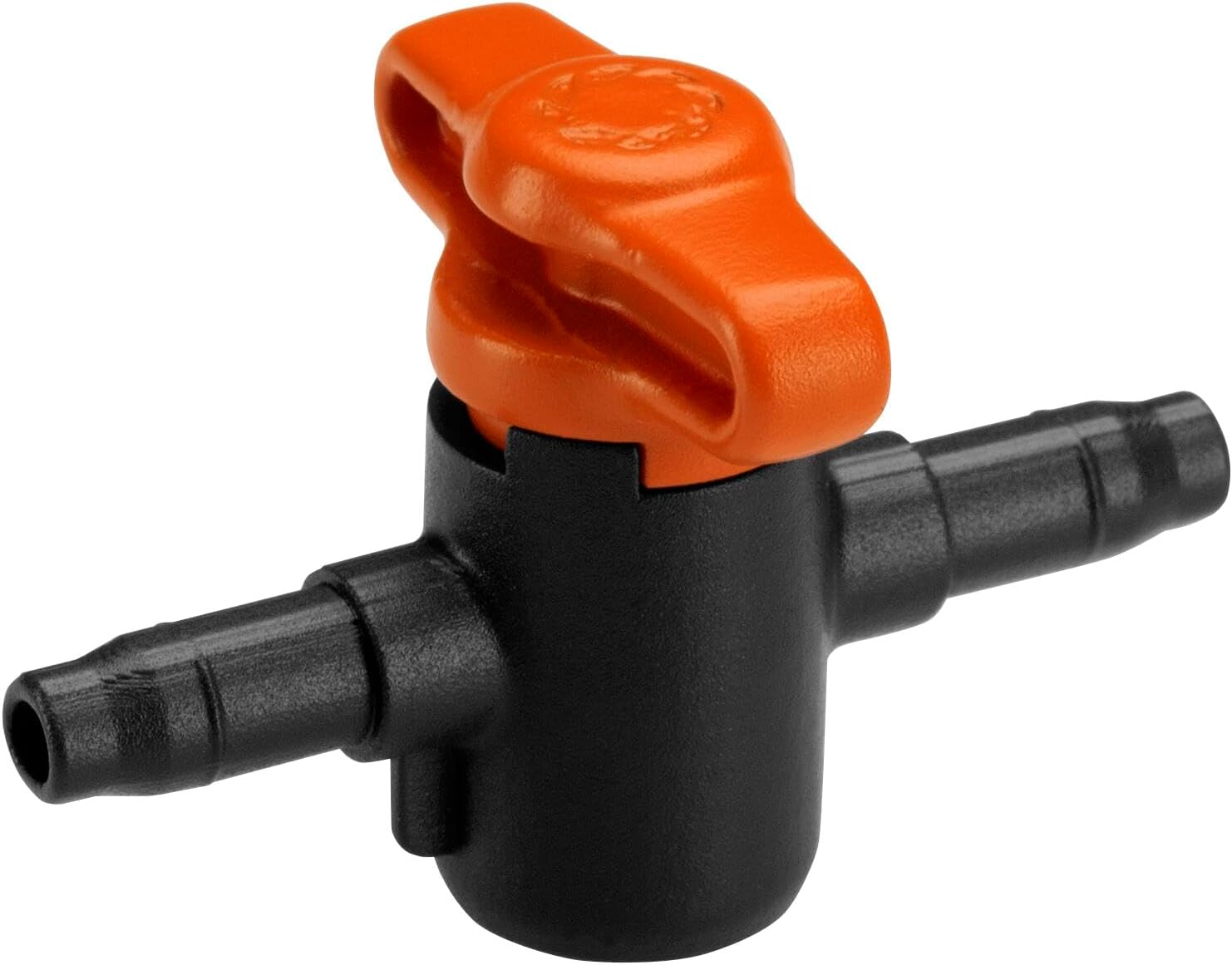 Gardena Micro Drip System Shut-Off Valve, 4.6 mm (3/16 inch): to Regulate or Shut Off Individual Pipelines, infinitely Variable, Contents: 2 Pieces (13217-20)