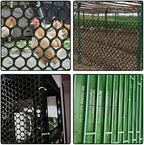 upgraded 15.7in x 33ft abs plastic chicken wire showing dimensions