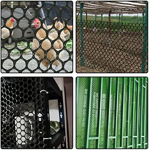 upgraded 15.7in x 33ft abs plastic chicken wire showing dimensions