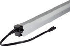 SunBlaster 24" Prism Lens 24W 6400K Full Spectrum LED Strip Light Indoor Greenhouse Plant Grow Lamp with Built-in Reflector & Mounting Clips