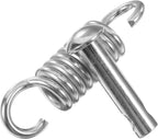 Hammock Chair Spring 16Mm 70Mm Pin 6 5Mm 34Mm 130Mm Spring Swing Hanger Hook Extension Kit For Chair Egg Porch Suspension Hooks Hammock