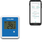 yolink x3 outdoor thermometer hygrometer data logger, ys8015, main product view
