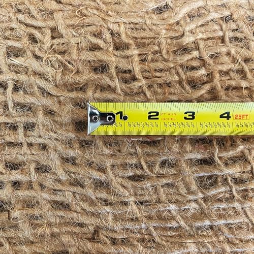 agfabric natural jute erosion control netting 4x60ft, 11.8oz on a desk or shelf
