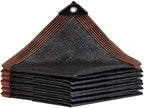 QLOFEI Shade Cloth for Patio, 80-90% Sunblock Shade Sails for Garden Pergola Outdoor, Sun Shade Cloth with Grommets for Kennel Chicken Coop Lawn Easier to Hang Shade Neting Cover, 25x40 FT