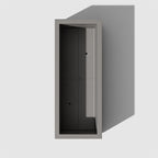 Veradek Block Series Long Box Planter - Large Rectangular Planter for Indoor or Outdoor Patio/Porch | Durable All-Weather Use with Drainage Holes | Modern Décor for Tall Plants, Flowers or Shrubs