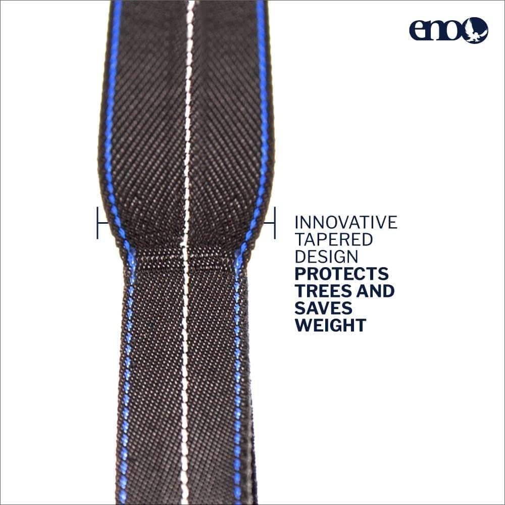 ENO Atlas XL Suspension System - Tree Strap for Hammock - Accessories for Camping, Hiking, and Backpacking - Black/Royal