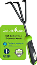 garden guru hand cultivator rake tiller tool –, main product view