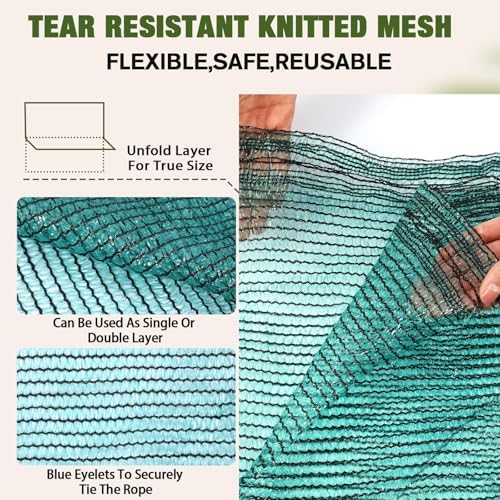 40% 6ft x 400ft shade cloth roll with, package contents