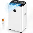 14000 btu portable air conditioners, 3-in-1 floor stand, main product view