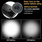 MEIHONG Solar Spot Light Outdoor, Waterproof LED Landscape Lights Dusk to Dawn, 2-in-1 Solar Spotlight Solar Powered Accent Lights for Garden Porch Walkway Patio (1 Pack)