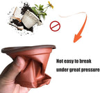100 Pcs 3.5 Inch Plastic Seedlings Plants,Nursery Pots,Seed Starting Pot for Succulents, Seedlings, Cuttings, Transplanting