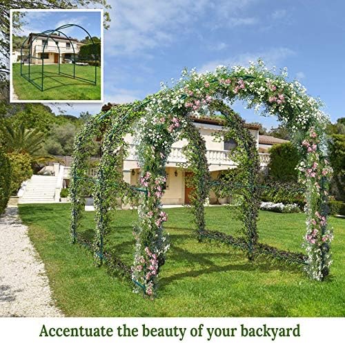 multi-size large garden support arch frame climbing plant, package contents