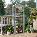 giantex mini greenhouse indoor outdoor, 27" x 19", view 9