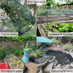 bird netting for chicken coop 25x50 ft, 1" on a desk or shelf