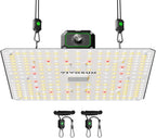 VIVOSUN LumaLight 100W LED Grow Light, Full Spectrum Plant Light | Smart Dimmable & High PPFD for Indoor Plants Seedling Vegetables Bloom, Fits 2×2/2×4 Grow Tents
