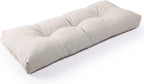 sunrox lokgrip non slip tufted memory foam bench, main product view