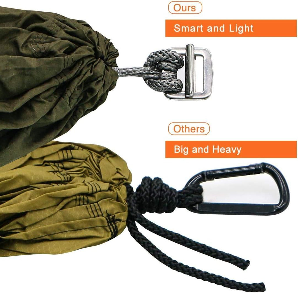 Onewind 2 * 12Ft Hammock Straps Set, Heavy Duty Tree-Friendly Straps | Hanging Kit with Cinch Buckle 1 Inch Wide 1500 LBS Durable Lightweight No-Stretch and Easy to Set Up, Orange
