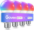govee smart light bulbs, a19 color changing light, main product view