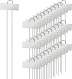 duraaamo 30 pcs metal large plant label stakes, main product view